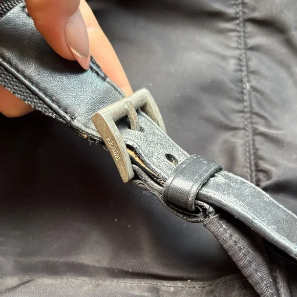 Prada Vintage Black Mini Backpack - Picture 6 of 10